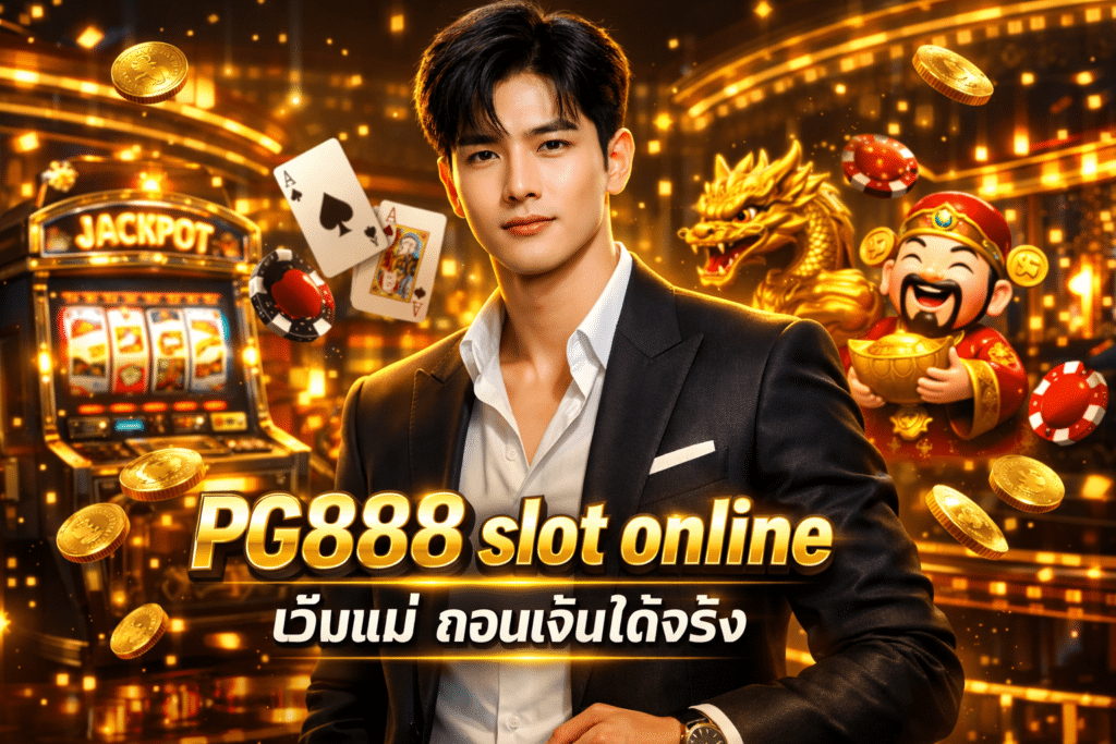 PG888 slot online เว็บแม่ ถอนเงินได้จริง ใช้เวลาไม่นาน